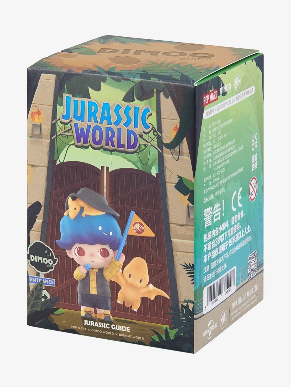 POP MART DIMOO Jurassic World Series Blind Box Authentic